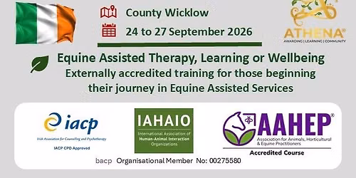 Equine Assisted Services (EAS) IRELAND Foundation Certificate  
