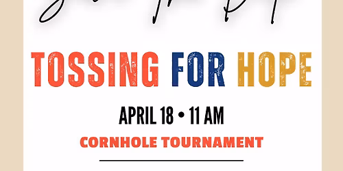 Tossing for Hope Cornhole Tournament