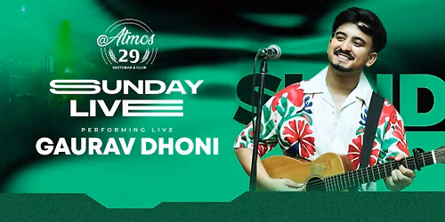 Sunday Sunset Sessions ft. Gaurav Dhoni Live