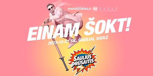 Saulius Pr\u016bsaitis EINAM \u0160OKT \/ \u0160iauliai