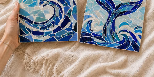 Coastal Mosaic Wave or Whale Tale at Viney Alley - Montgomery County, MD