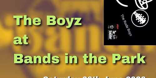 The Rude Boyz + The Skafather @ Bands in the Park, Burnley