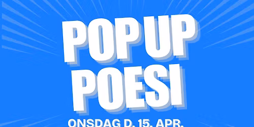 POP-UP POESI x APRIL 2026