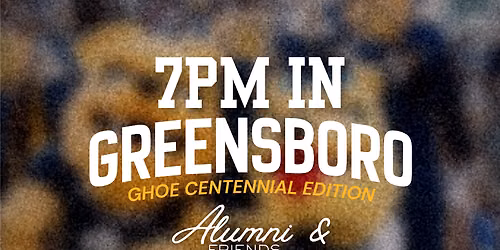 7PM In Greensboro: GHOE Edition