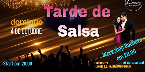 Tarde de Salsa (workshop Bachata om 20u)