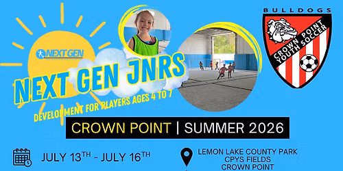 Next Gen JNRS - Crown Point Summer Camp 2026