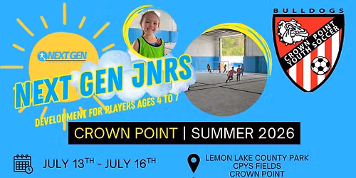 Next Gen JNRS - Crown Point Summer Camp 2026