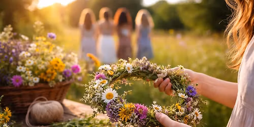 Maak je eigen bloemenkrans - midzomerwandeling in Hengelhoef