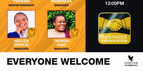 Forever Business Presentation Cape Town - Western Cape