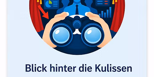 Blick hinter die Kulissen