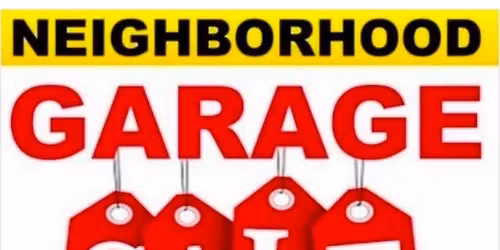 Trails Edge Subdivision Spring Garage Sales