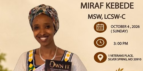 Own It - Book Launch by Miraf Kebede