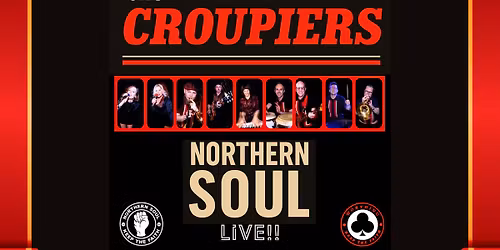 NORTHERN SOUL LIVE (THE CROUPIERS) \/\/ WORTHING \/\/ 12.06.2026