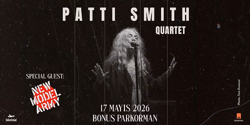 Patti Smith Quartet special guest New Model Army