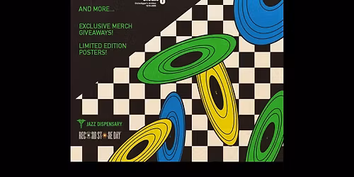 SPECIAL IN-STORE JAZZ DISPENSARY CRATEDIGGERS HANGOUT EVENT