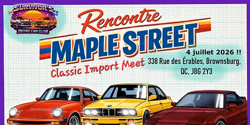Maple street Meet (classic import show)