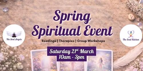 Spring Spiritual Mind, Body, Spirit Event