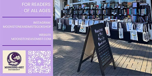 Pop-Up Bookshop at BlendzUP Acai Bar & Coffee