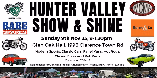 Hunter valley show n shine 