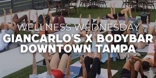Pilates on the Patio | Giancarlo's x BODYBAR