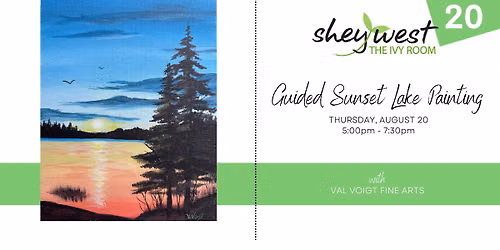 Painting with Val: Sunset Lake