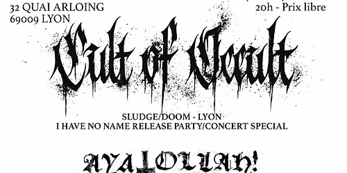CULT OF OCCULT + AYATOLLAH