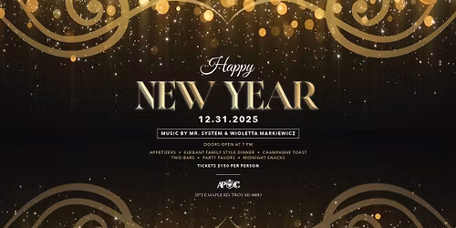 New Year\u2019s Eve Gala