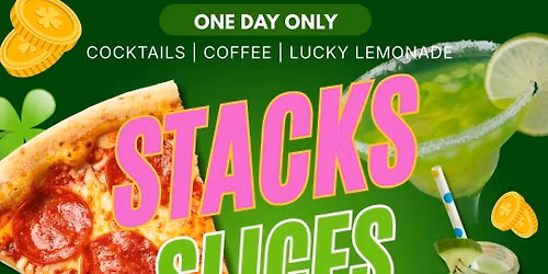 \ud83c\udf40Stacks, Slices, & Sips - Shamrock & Roll Brunch \ud83c\udf40