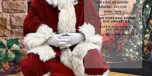 Popcorn with Santa \ud83c\udf85 \ud83c\udf7f\ud83c\udf84