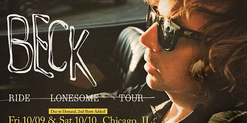 BECK: RIDE LONESOME TOUR
