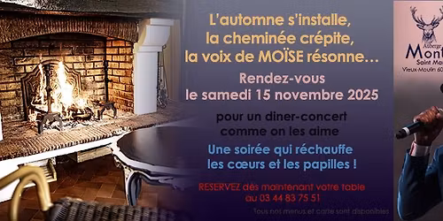 Diner-concert avec Mo\u00efse