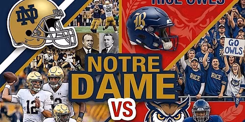Notre Dame vs Rice Owls College Football