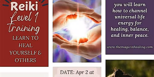 Reiki training - Level 1