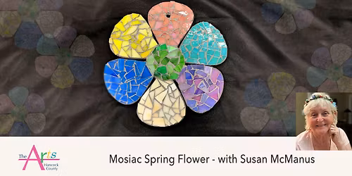 Mosaic Spring Flower Workshop with Susan