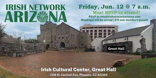 Irish Network Arizona - Networking Breakfast