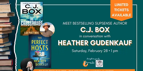 Author Event: C.J. Box and Heather Gudenkauf