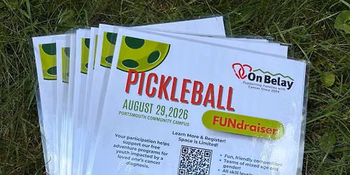 On Belay\u2019s 3rd Annual Pickleball FUNdraiser