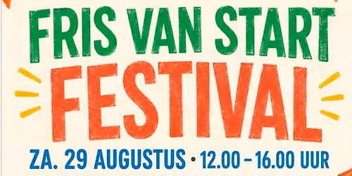 Fris van Start Festival \u2013 Winkelcentrum Houtwijk
