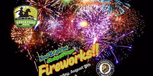 Fireworks at Stockyard Days
