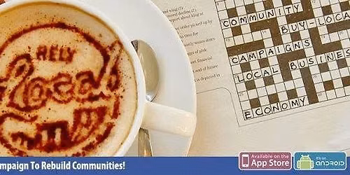 RelyLocal Coffee Mixer at The King's Cup Cafe