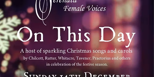 \u2018ON THIS DAY\u2019 - A host of sparkling Christmas songs and carols