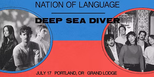 Nation of Language and Deep Sea Diver at McMenamins Grand Lodge
