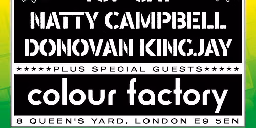 Reggae Roast Soundsystem Garden Session - FREE ENTRY - Hackney Wick