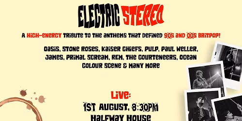 Electric Stereo Live @ The Halfway House, Wakefield 
