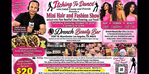 Line Dance and Mini Hair & Fashion Show with Itching To Dance\u00ae Oct 10, 2026
