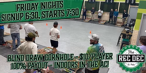Friday Night Cornhole