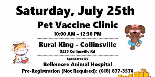 Dog and Cat Vaccination Clinic