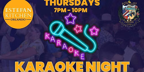 Karaoke Nights at Estefan Kitchen Orlando