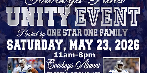 Cowboys Fans Unity Event