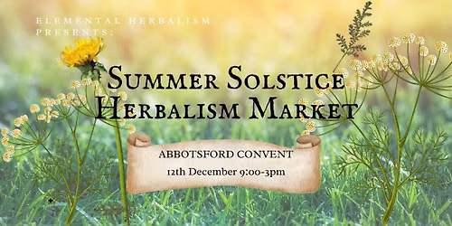 Summer Solstice Herbalism Market